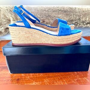 Lauren Ralph Lauren Kidsuede Espadrille Wedge
